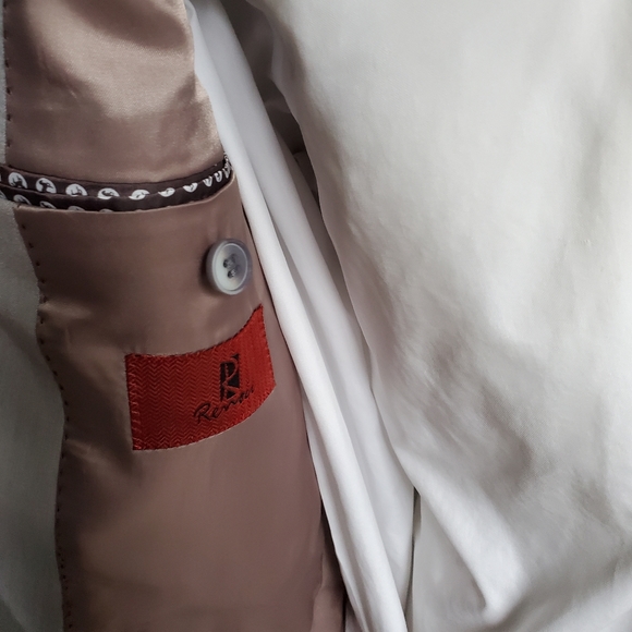 (NWT) Renoir Light Gray 2 pice suit 36R W30 - Picture 6 of 9